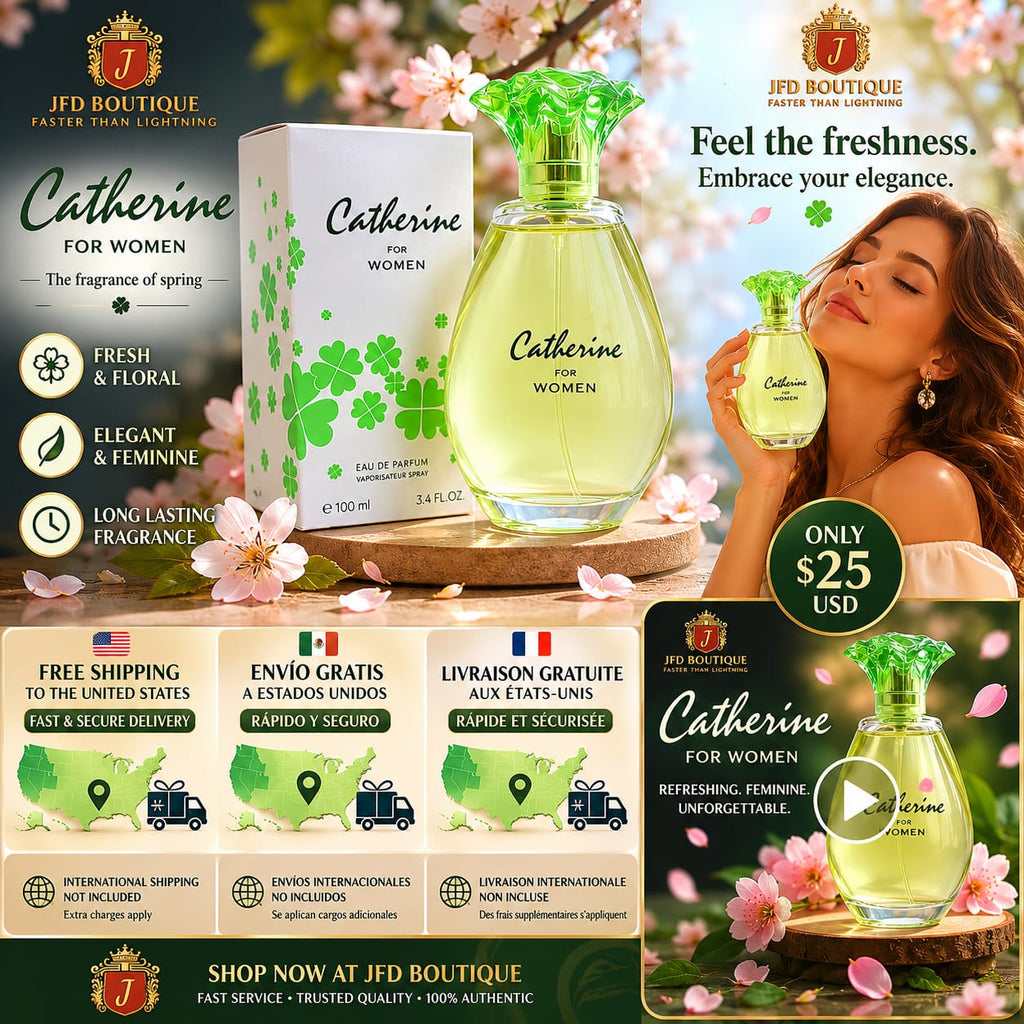 Catherine eau de parfum 100mil(3.4 fl.oz.) for woman